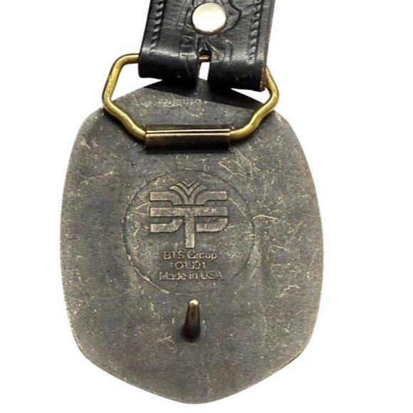 International Union Of Operating Engineers Belt Buckle 1896-1996 Levi's Belt 36 - Picture 2 of 12